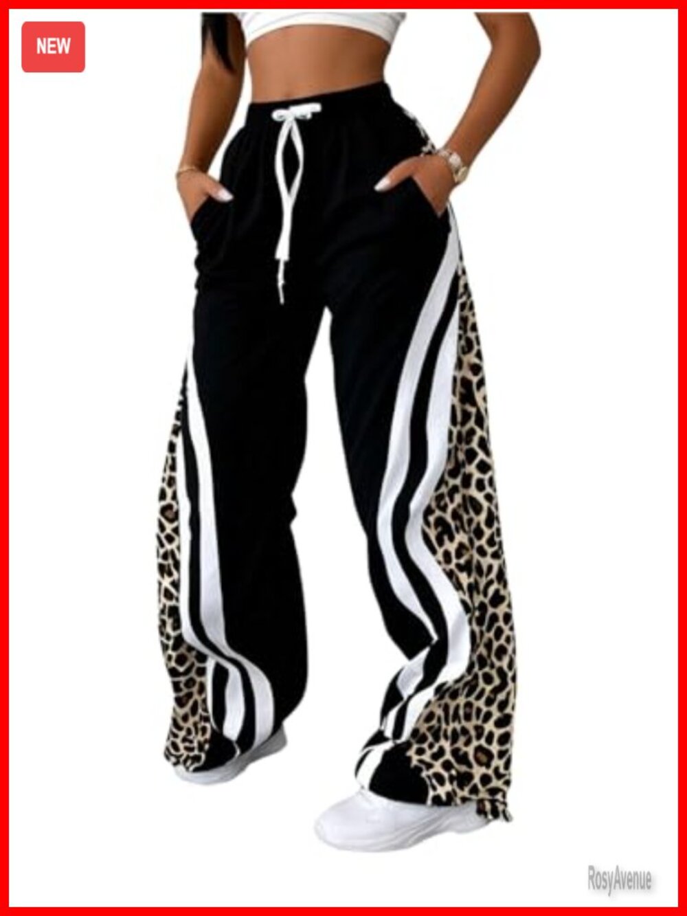 Wide Leg Sweatpants Y2K Baggy Trousers Parachute Track Pants